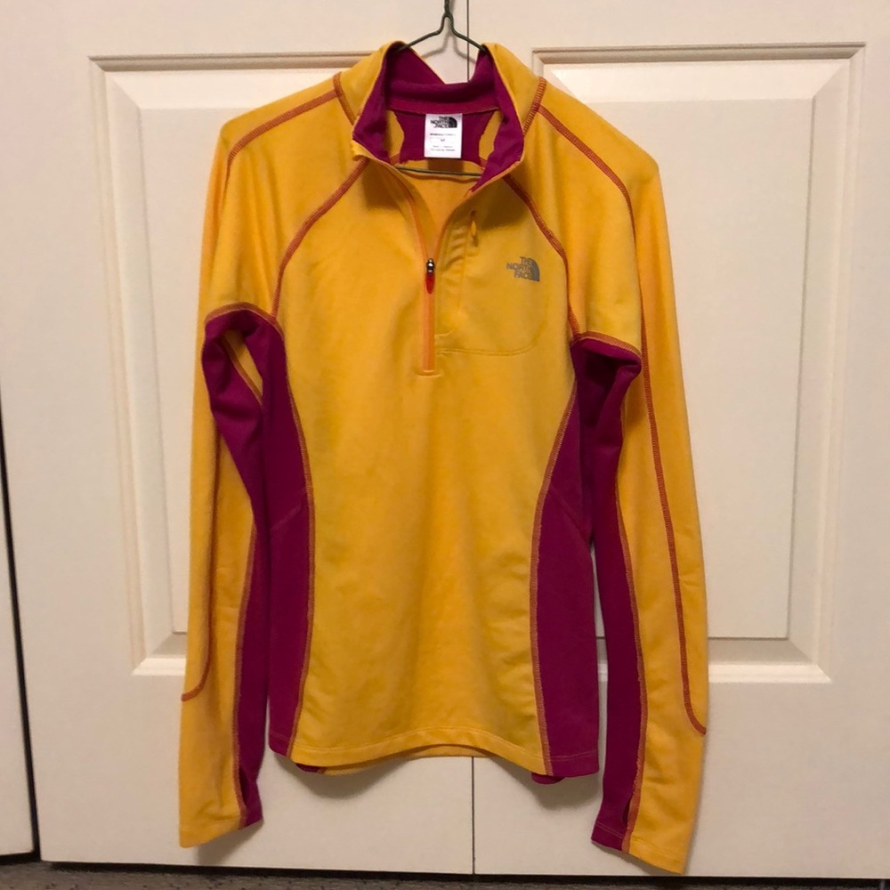 The North Face half zip up